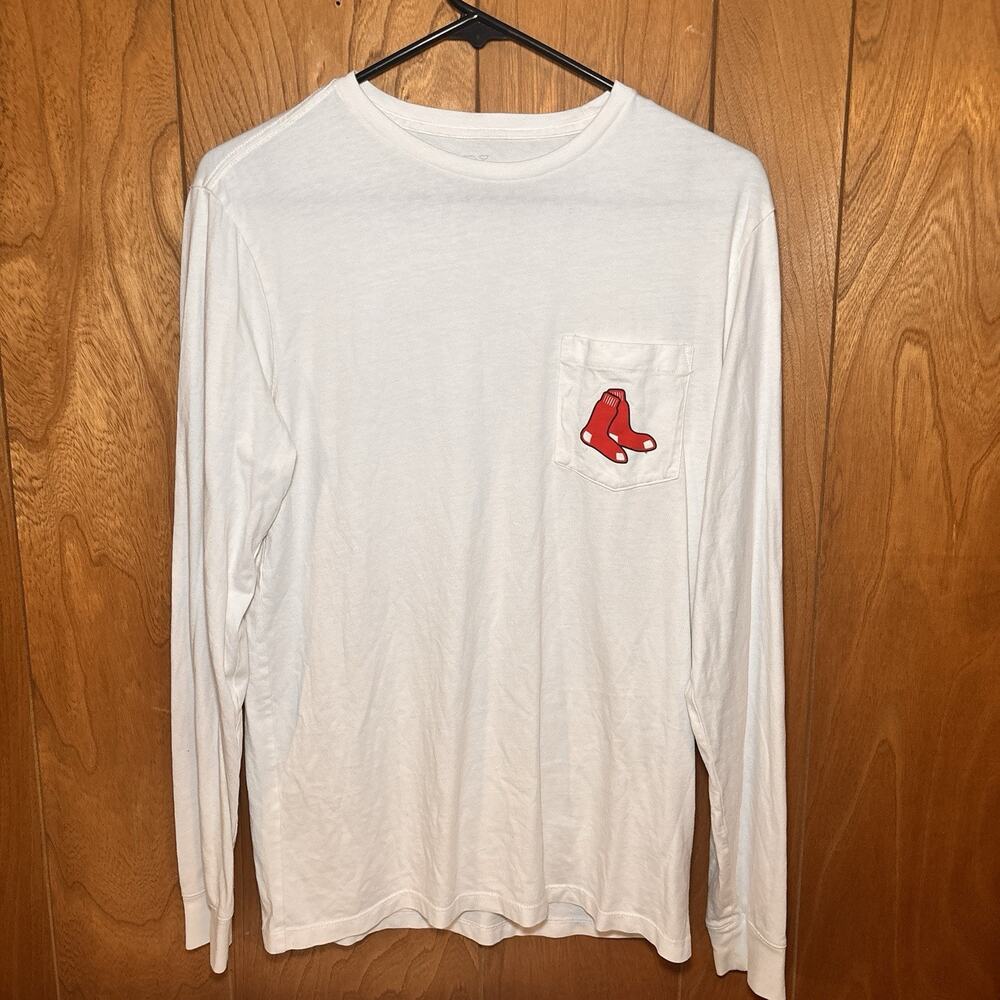 Vineyard Vines Boston Red Sox 2018 World Series Champions Shirt XS Long Sleeve
